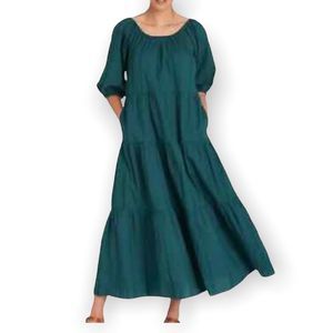 Universal Thread Target Tiered Cotton Maxi Dress